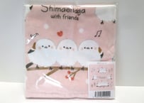 シマエナガタオル（ピンク）