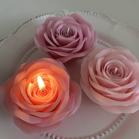 ローズキャンドル（ Rose candle ）（受注制作）