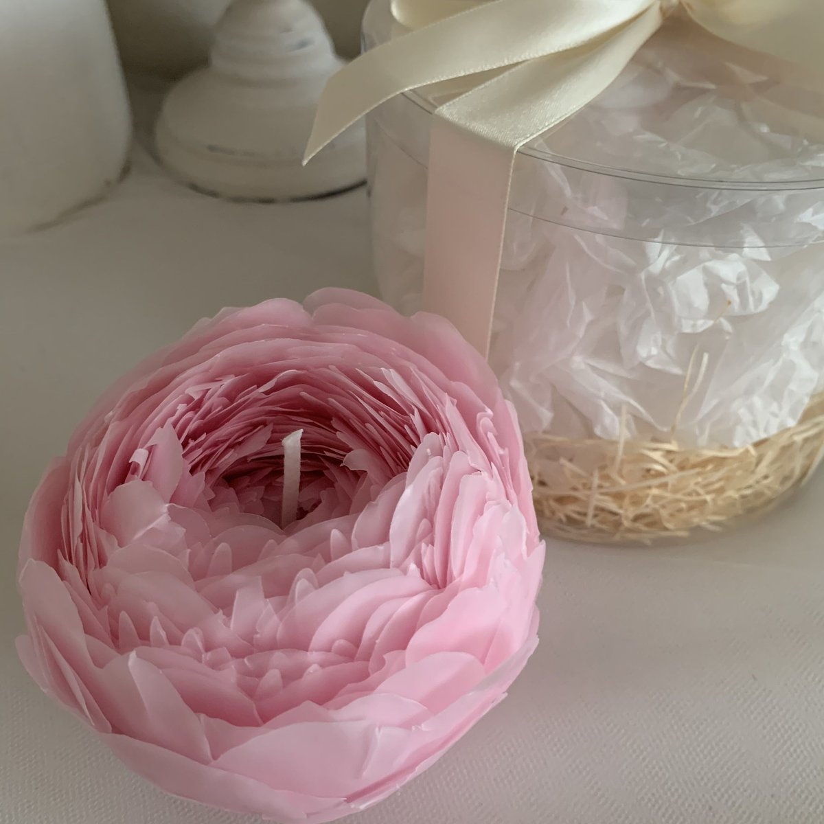 ヴイトン　キャンドルピオニー ピオニーキャンドル （Peony candle） 受注制作 | Chancy candle