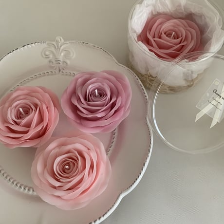 ローズキャンドル（ Rose candle ）（受注制作）