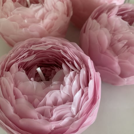 ピオニーキャンドル　（Peony candle）　受注制作