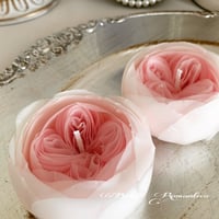 ベビーロマンチカのキャンドル　（Baby romantica  candle.Pink×White）（受注制作）
