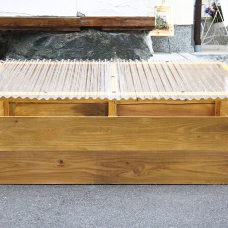 木製コンポスト 木製コンポスト 家庭用エコ堆肥作り 土の上に置くだけで簡単！生ごみを