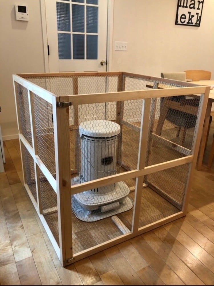 ☆ 木製のストーブガード 対流型専用 ☆ | 木工舎 あると工房 