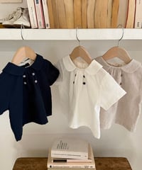 bebeholic collar blouse