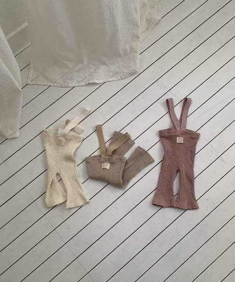 bebeholic flea suspender pants
