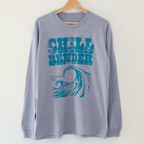 【CHILL BENDER – L/S TEE】 GOATブランクス