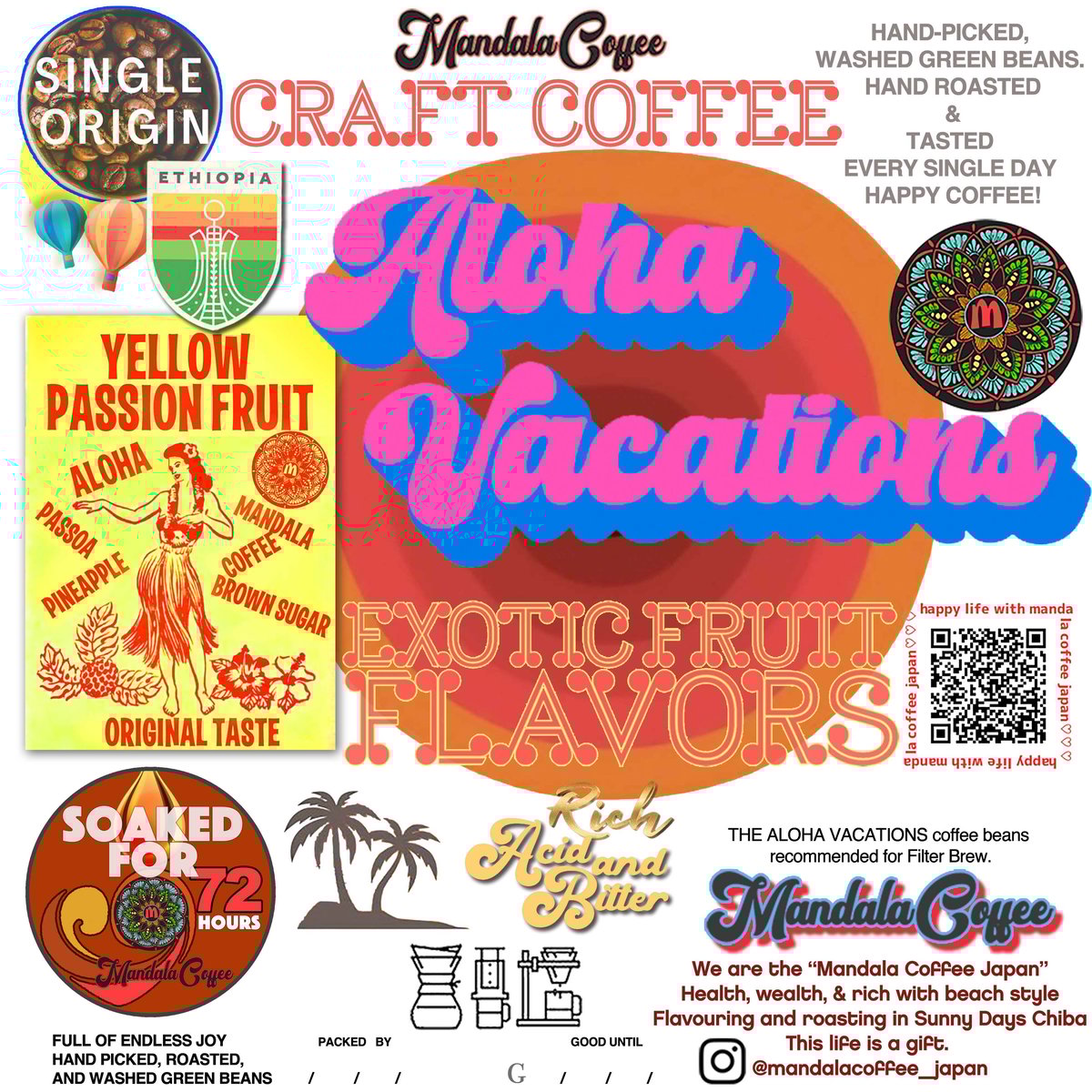 Aloha Vacations】Exotic Fruit Flavor | MANDALA