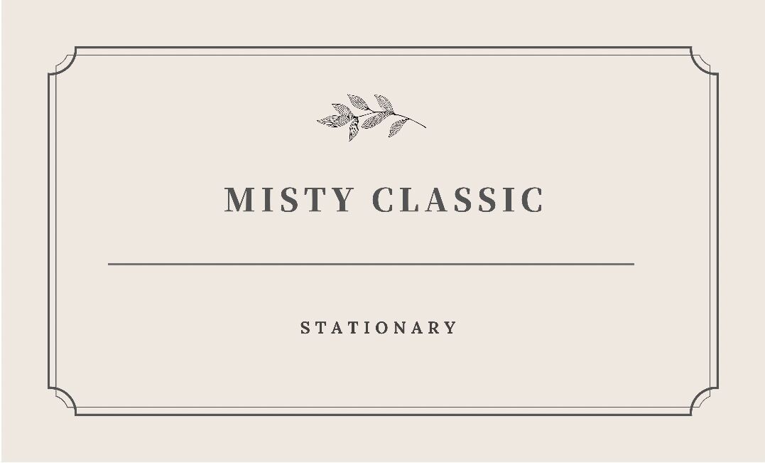 Misty Classic | 海外シール専門店