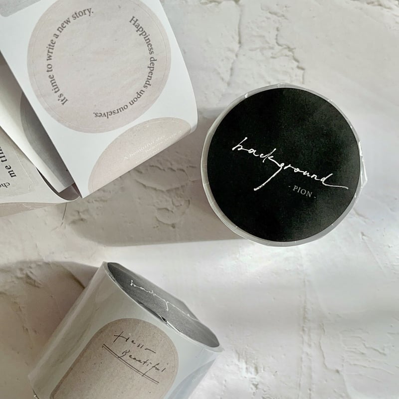 切り売り】Pion マスキングテープ 《background》 [PI036] | Mist