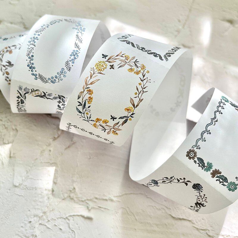 切り売り】Pion マスキングテープ 《Frame》 [PI048] | Misty Cla