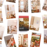 海外 シール  50枚set 《light and room》[F468]