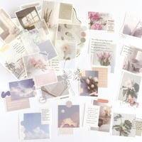 海外 フレークシール 40枚set 《pale》 [F010]