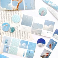 フォト シール 40枚set 《cloud》[S139]