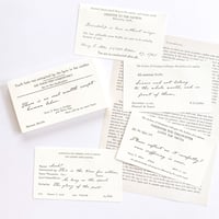 英字 メモパッド50枚set #4 [P102]