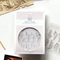 木製スタンプセット マンスリー [ST002] | Misty Classic | 海外シール