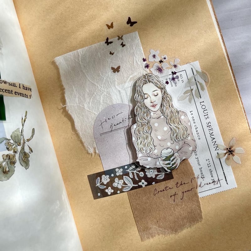 切り売り】Pion マスキングテープ 《background》 [PI036] | Mist