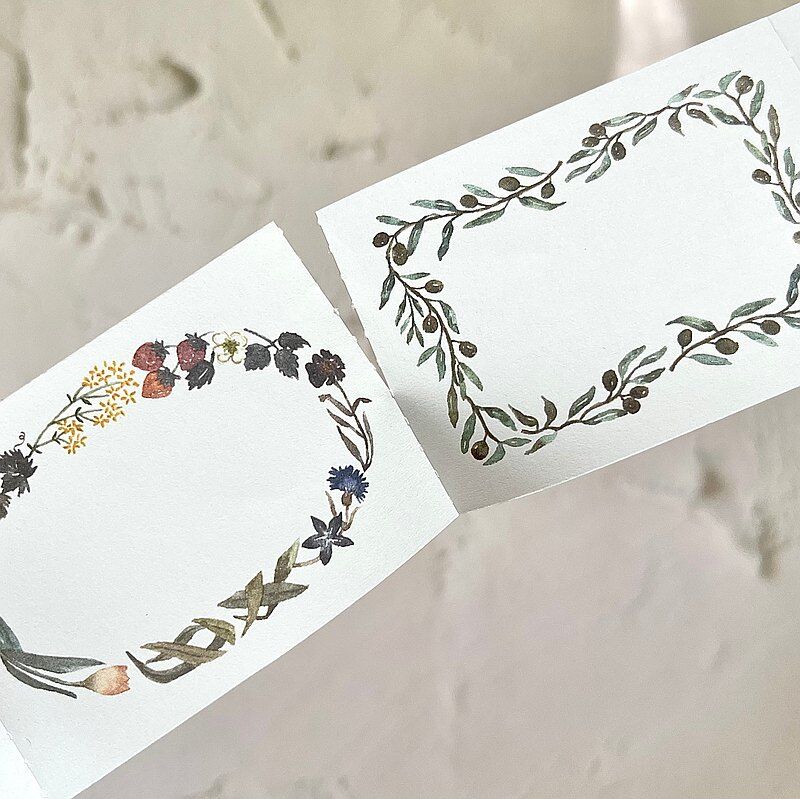 切り売り】Pion マスキングテープ 《Frame》 [PI048] | Misty Cla