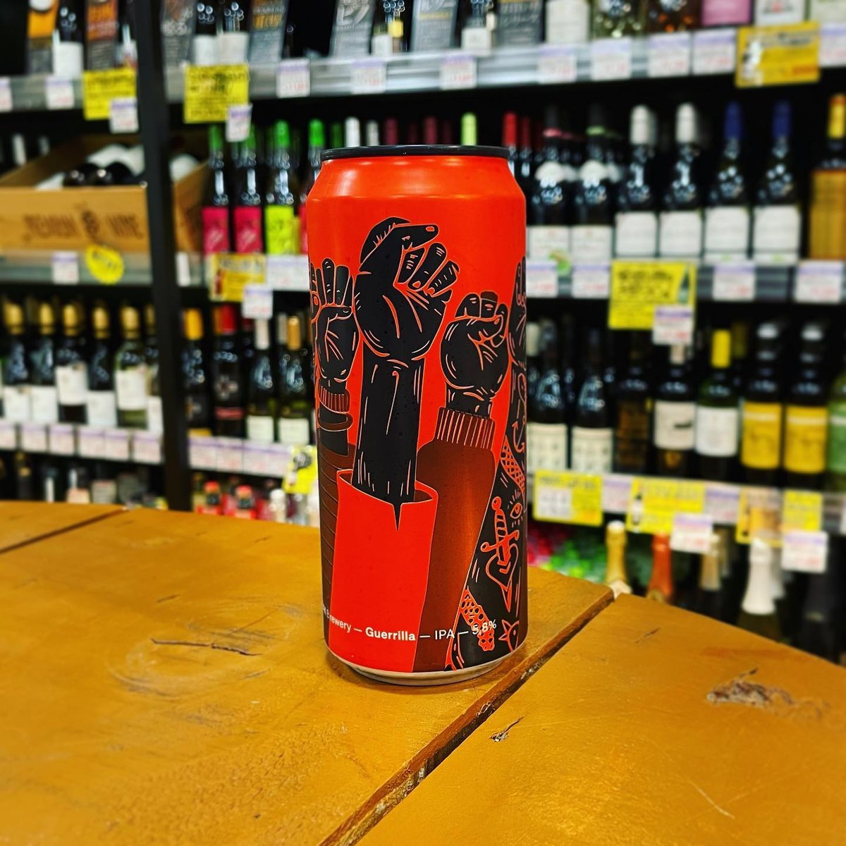 クラック ゲリラ IPA ( Crak Brewery / Guerrilla IPA )