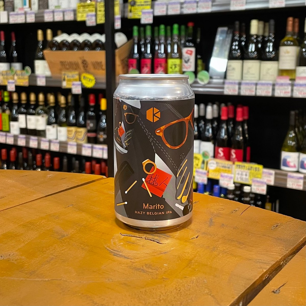 京都醸造 毬一族シリーズ 毬人 Hazy ベルジャン IPA（ KYOTO BREWING /