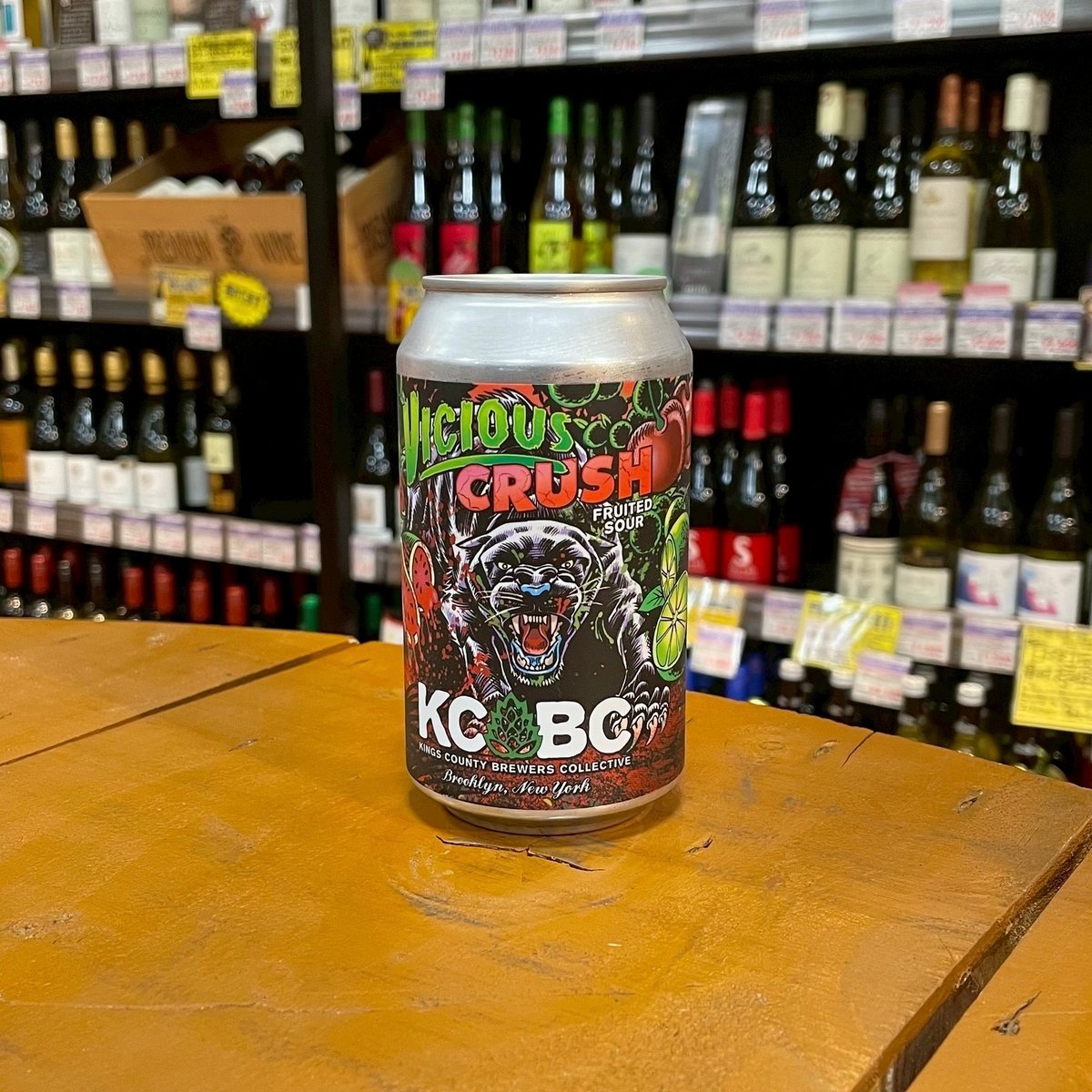ケーシービーシー ヴィシャスクラッシュ フルーツサワー ( KCBC Beer