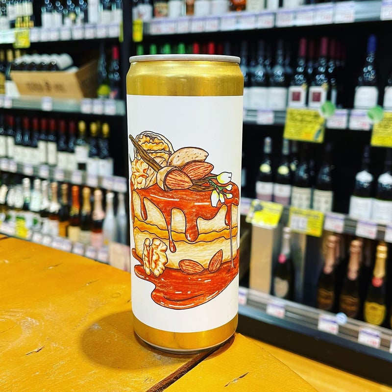 ブリュースキー アーモンドウォルナッツバニラキャラメルケーキ