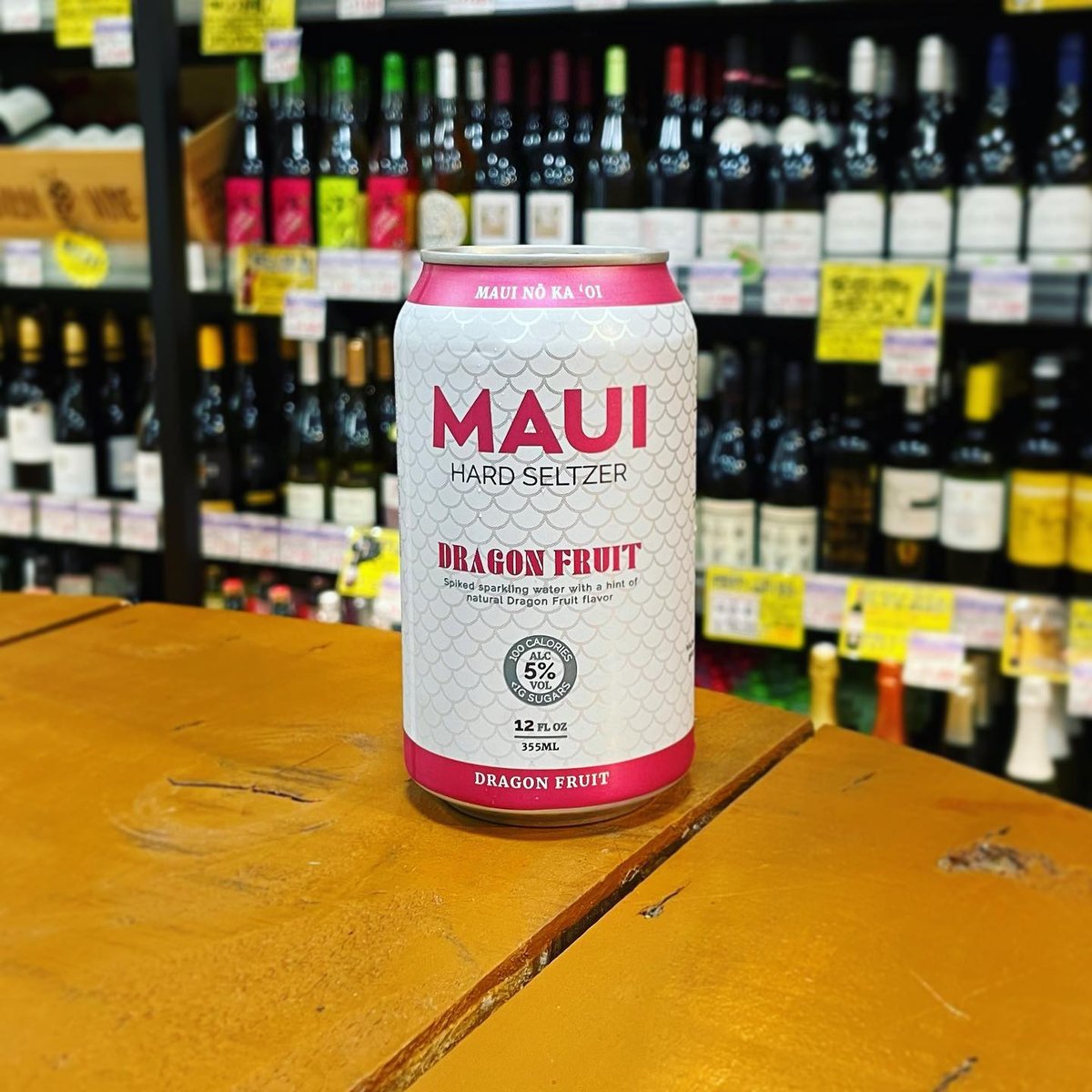 マウイ ハードセルツァー ドラゴンフルーツ （ MAUI Brewing co / Hard