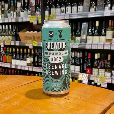 ティーンエイジ × ブリュードッグ ティーンエイジヘイジージェーン #002 DDH DIPA ( Teenage × Brewdog / Teenage Hazy Jane #002 )