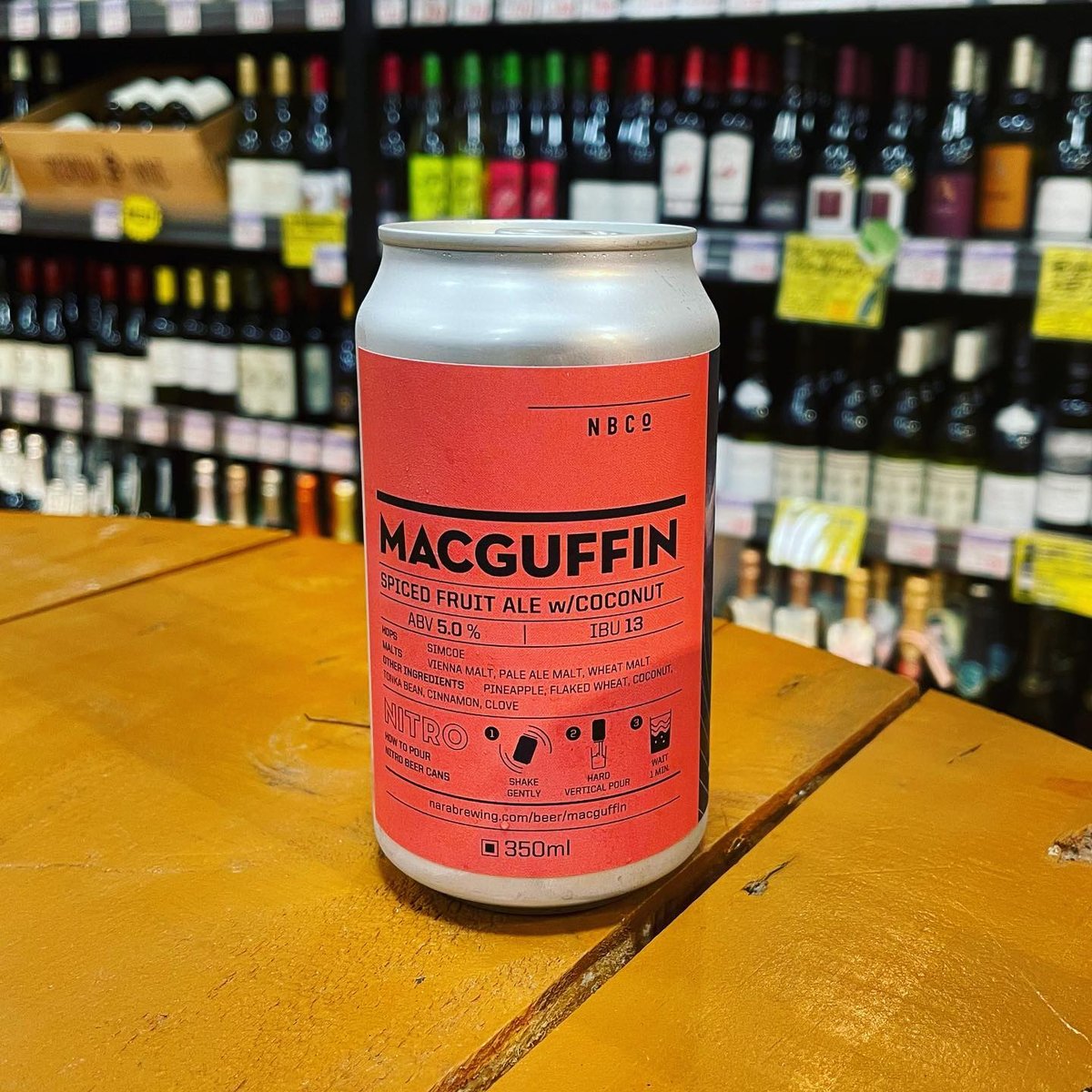 奈良醸造 マクガフィン スパイスフルーツエール w/ココナッツ ( Nara