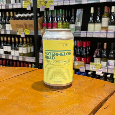 奈良醸造 ウォーターメロンヘッド ウィートエール ( Nara Brewing / Watermelon Head Wheat Ale w/watermelon )
