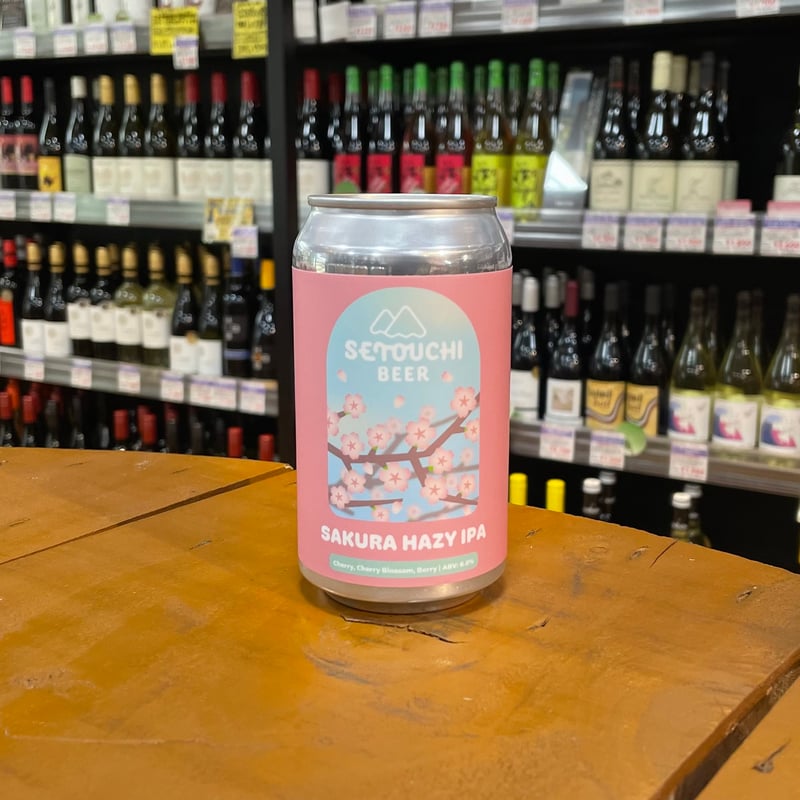 せとうちビール サクラ Hazy IPA -満開-ラベル ( Setouchi Beer /