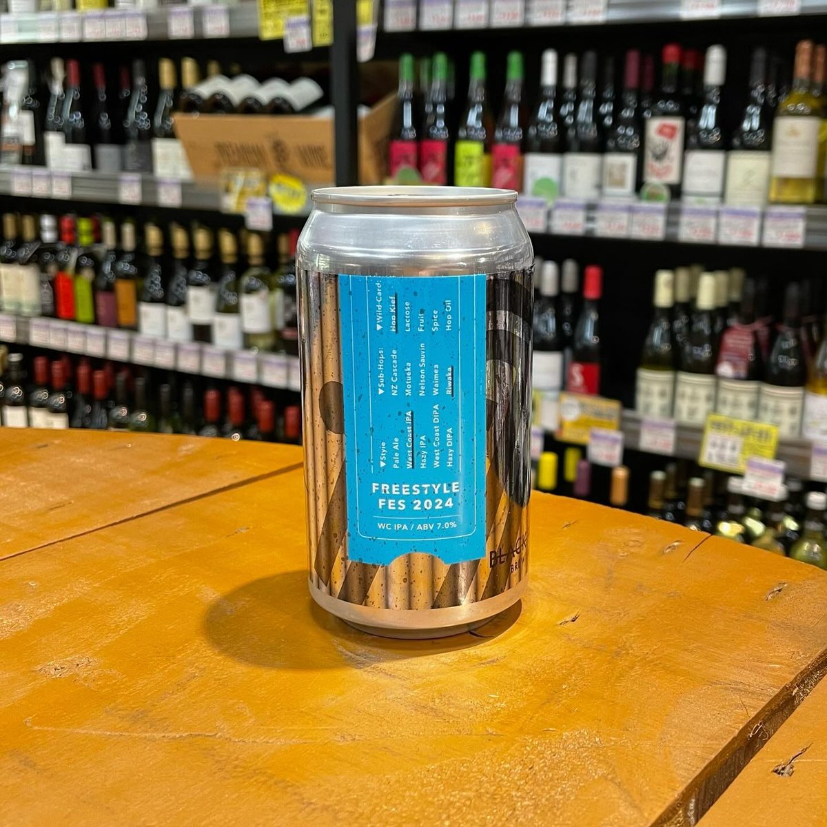 ブラックタイド Freestyle Fes 2024 ウィールオーピーチ WC IPA （ B