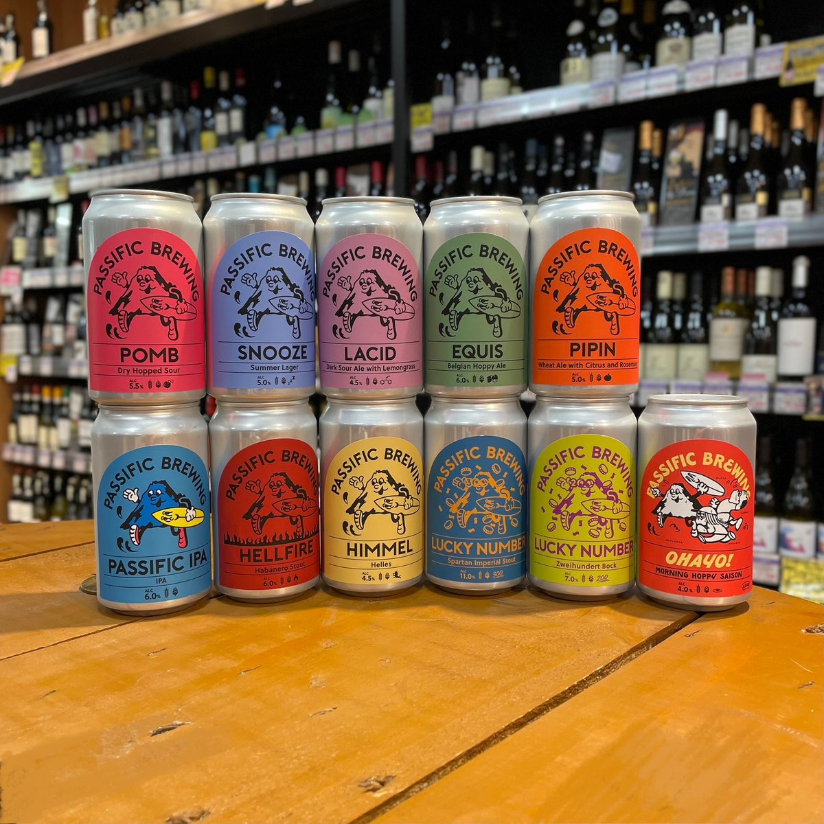 パシフィックブリューイング〕海を越え山を越え、ビールと旅する