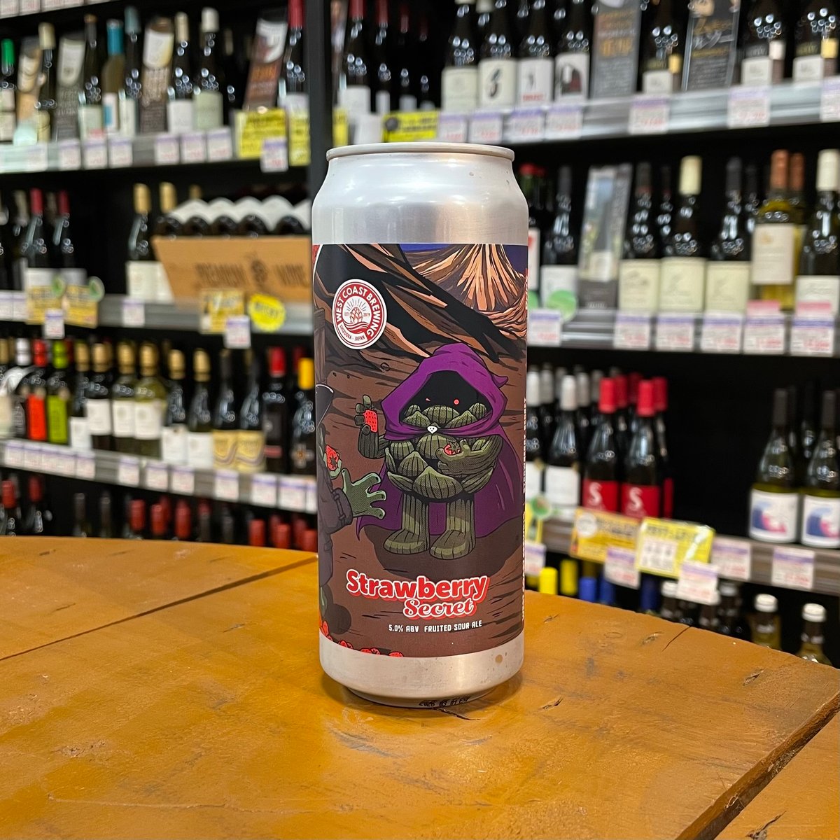 ウエストコースト ストロベリーシークレット フルーツサワーエール