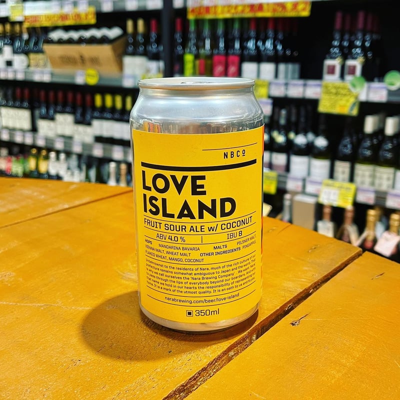 奈良醸造 ラブアイランド フルーツサワーエール w/ココナッツ ( Nara