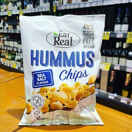 イートリアル フムスチップス シーソルト ( Eat Real / Hummus Chips Sea Salt )