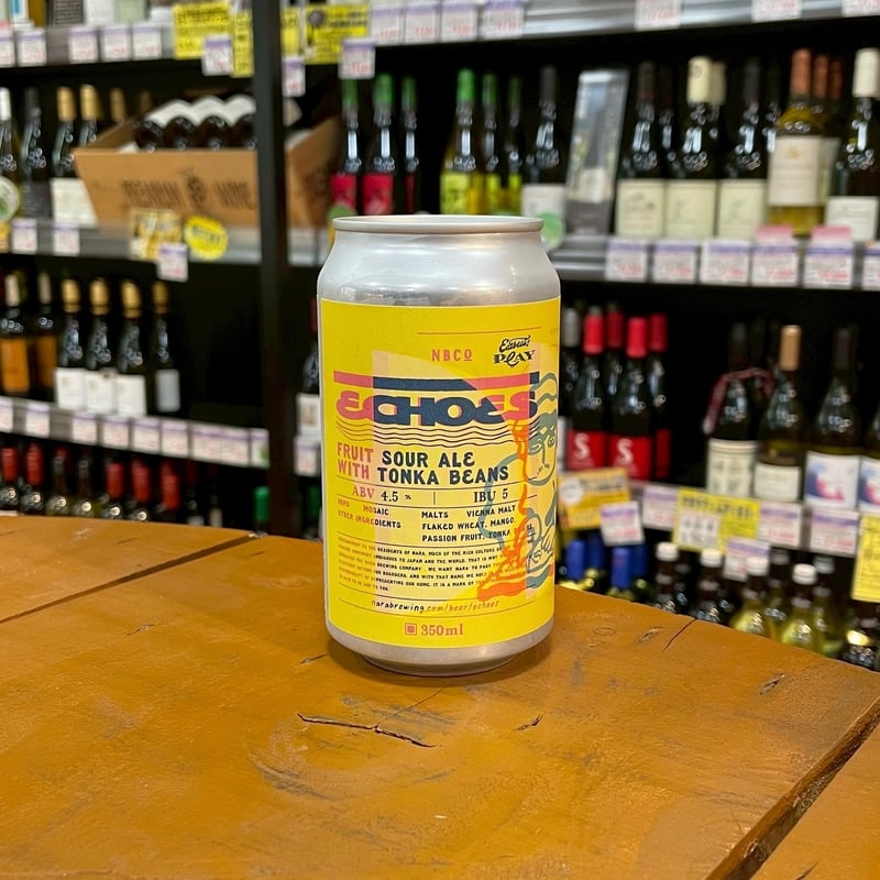 奈良醸造 エコーズ(2025) フルーツサワーエールw/トンカ豆 ( Nara