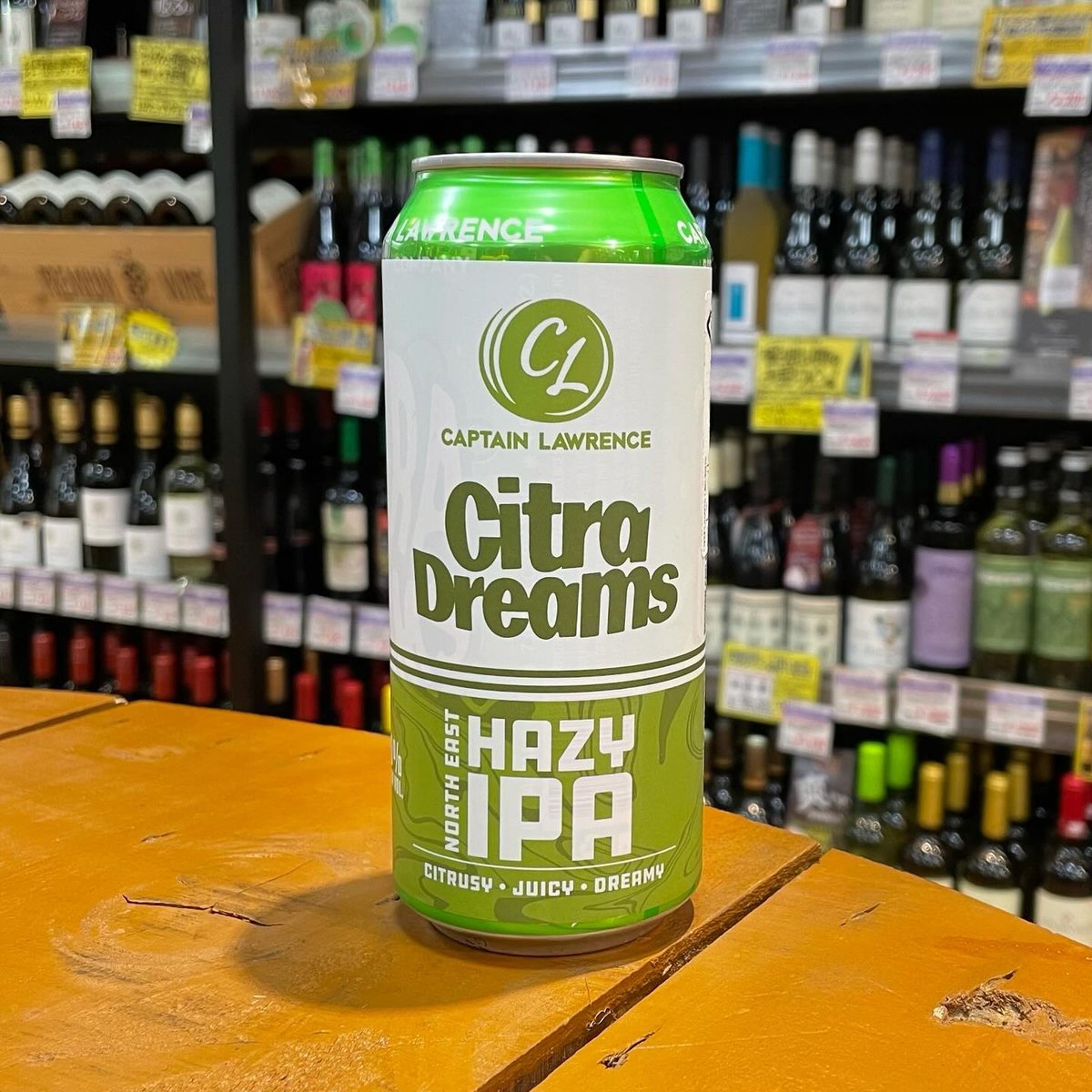 キャプテンローレンス シトラドリームス DDH IPA ( Captain Lawrence