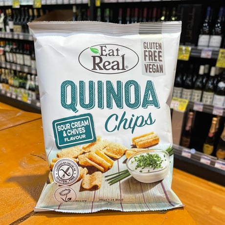 イートリアル キヌアチップス サワークリーム & チャイブ ( Eat Real / Quinoa Chips Sourcream & Chives )