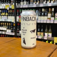 フィンバッグ イフホエールクッドフライ Hazy ダブルIPA ( Finback Brewery / If Whales Could Fly Hazy Double IPA )