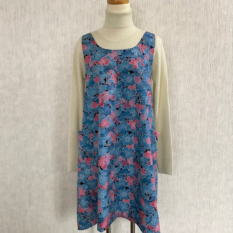 着物リメイクエプロン