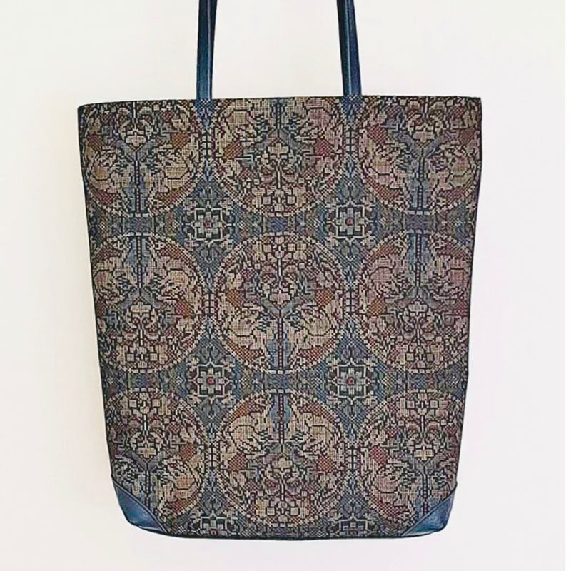 大島紬リメイクバッグ①