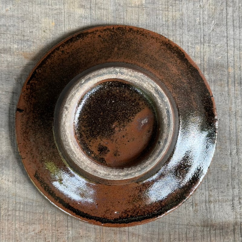 4寸皿 飴唐草 | 照屋窯