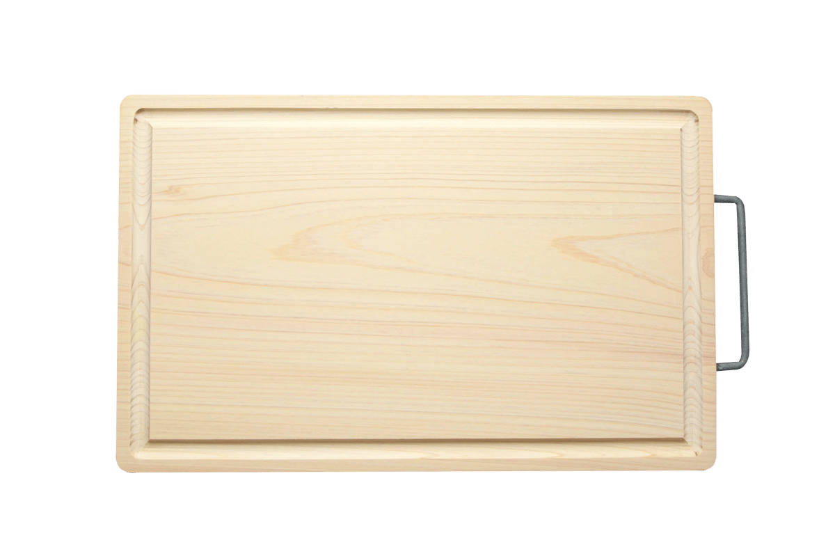 宮崎県産ひのき100％無垢一枚物 まな板（Sサイズ） キャンプなどに