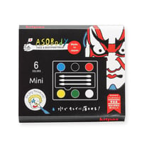 キットパスあそボディ　６色パレット　Ｍｉｎｉ