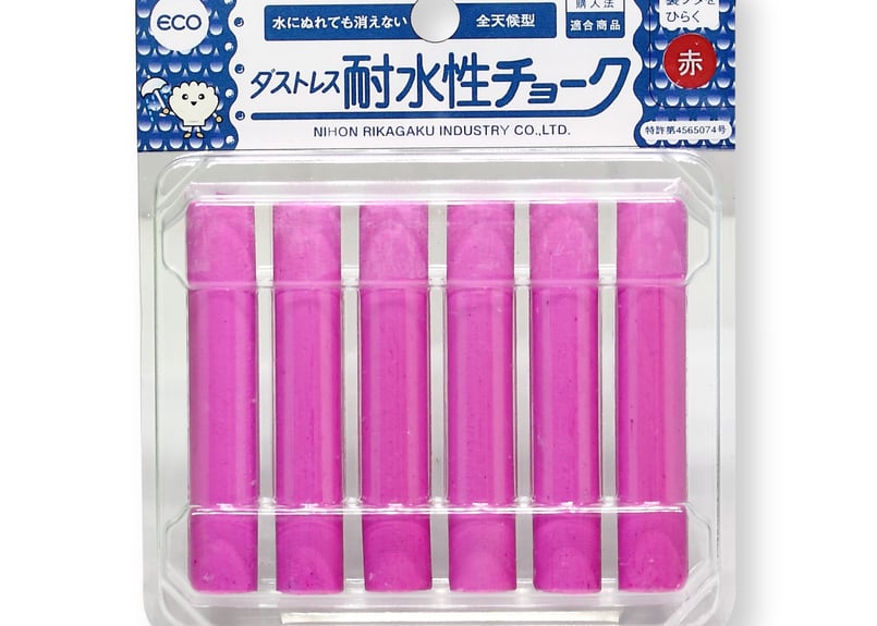 １０個のチョーク　1個から購入可能 ダストレスチョーク6本入 | kitpas online store