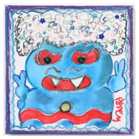『鬼瓦優青（おにがわらゆうせい）の自画像』作家名：鬼瓦優青
