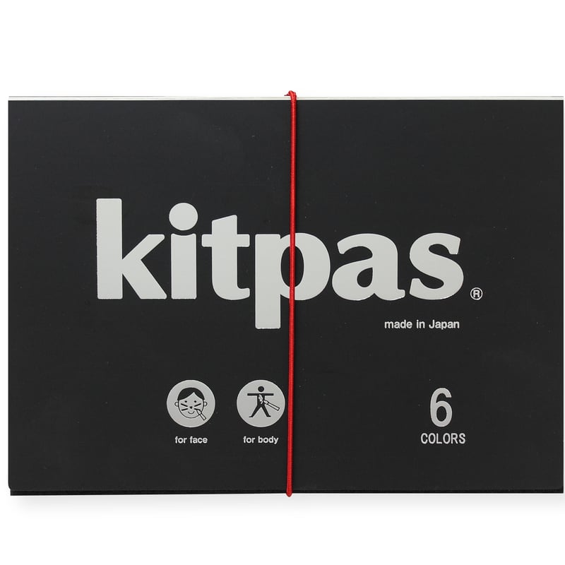 キットパスあそボディ 6色パレット | kitpas online store