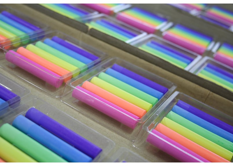 ダストレス蛍光チョーク6本入 | kitpas online store