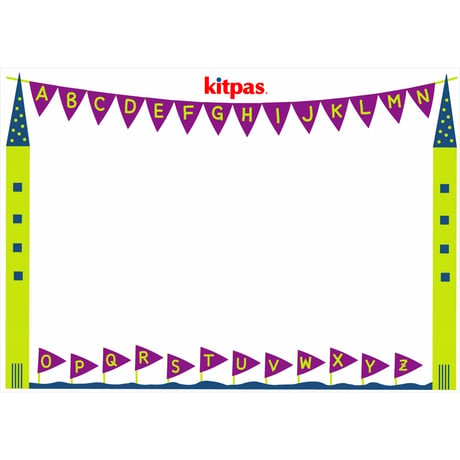 【WEB限定販売品】ＫＰおふろシート　学校＆子供部屋１０枚組